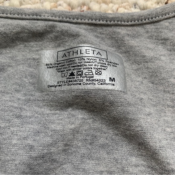 ✨2/$30✨ Athleta Organic Cotton Tank Top - Picture 3 of 4